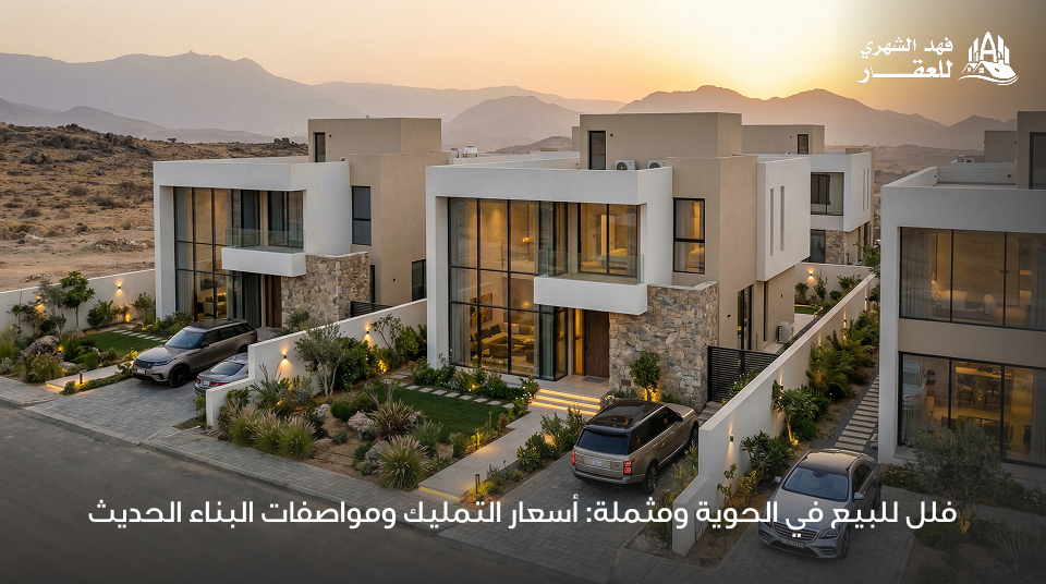 فلل للبيع في الحوية