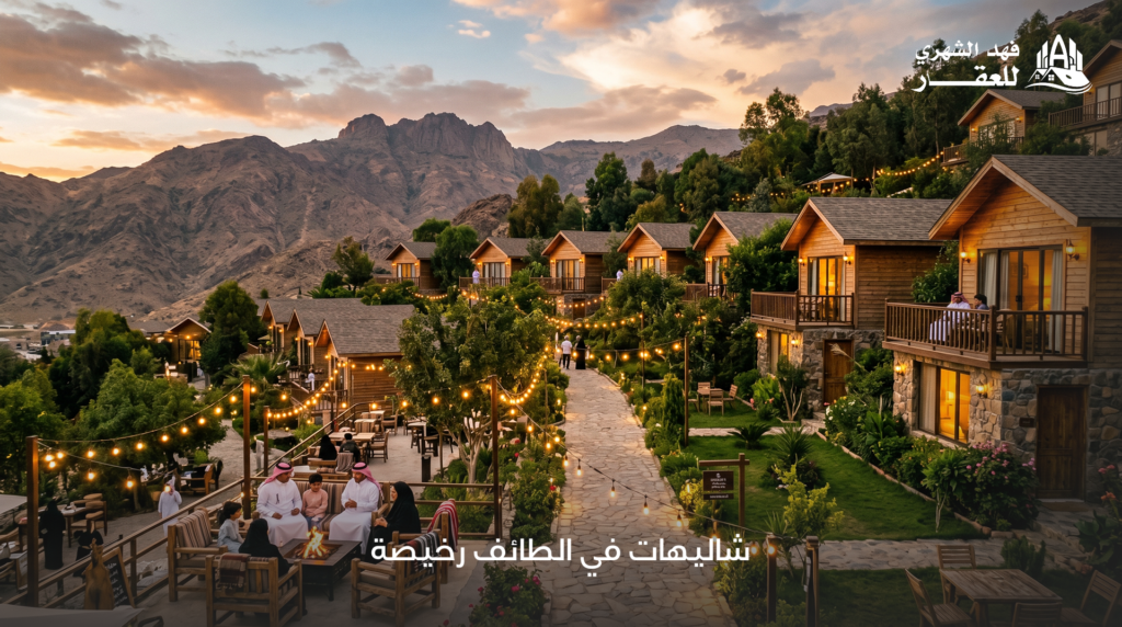شاليهات في الطائف رخيصة