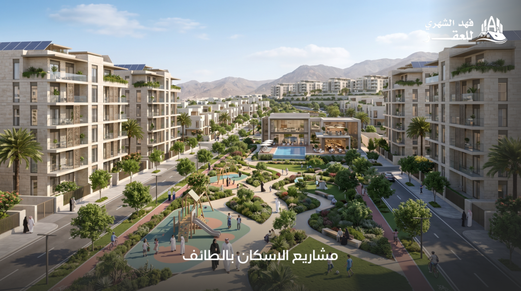 مشاريع الاسكان بالطائف