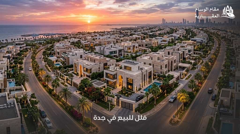 فلل للبيع في جدة